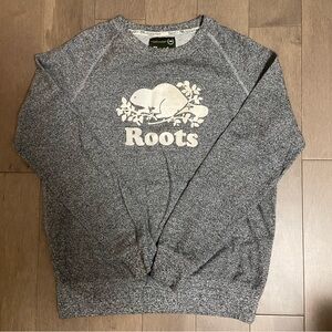 Roots Salt and Pepper Crewneck